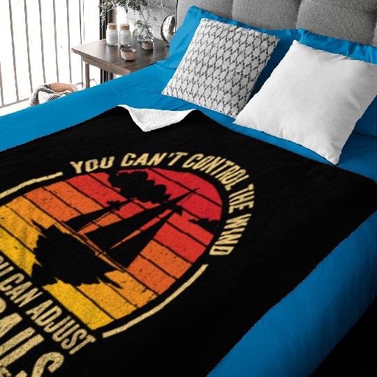 Sailing Boats Boat Kayak Pontoon Boating Captain Baby Blankets