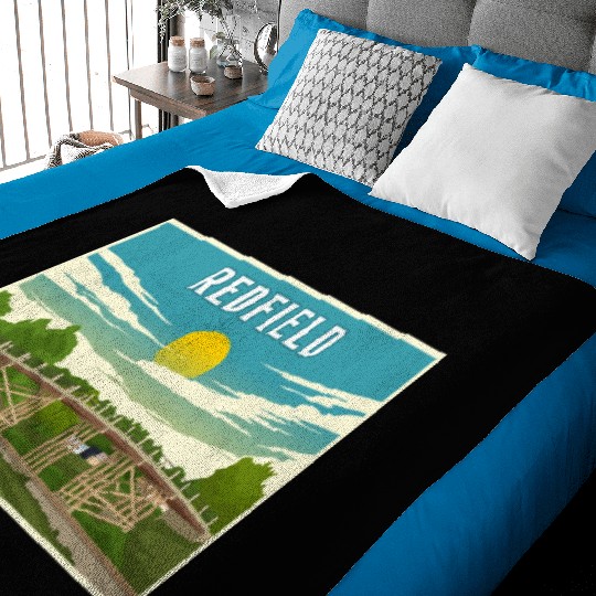 Redfield Historic James Street Bridge Baby Blankets