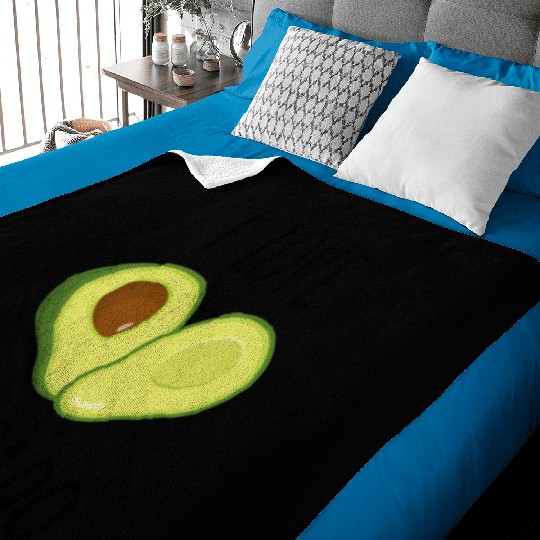 I love Avocado Hearth Baby Blankets