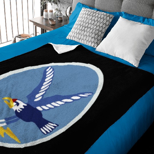 Army 188th Airborne Infantry Regiment SSI wo Txt X Baby Blankets