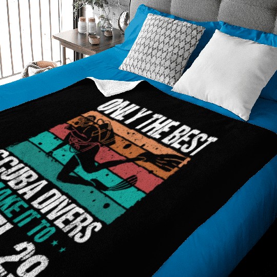 29 Scuba Diving Level 29 Year Diver Snorkeling Baby Blankets