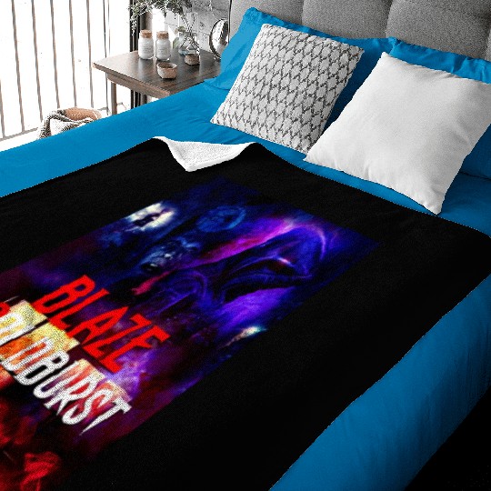 Blaze Goldburst Fantasy Book Thriller Baby Blankets