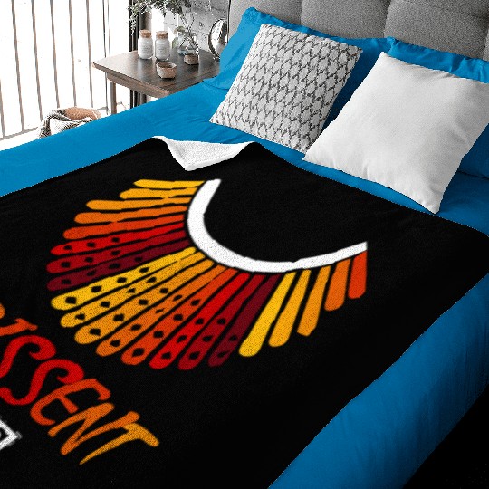 I dissent RBG Baby Blankets