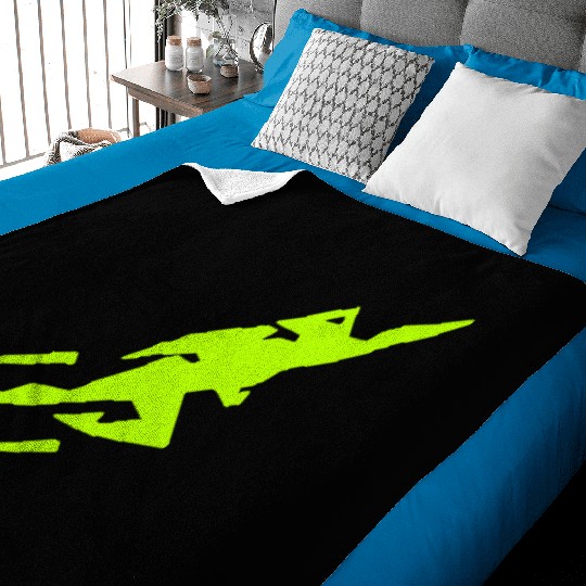 Rocket Man Baby Blankets