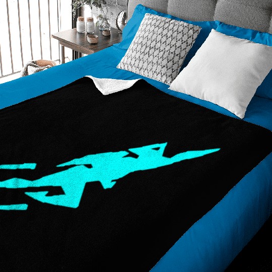 Rocket Man Baby Blankets