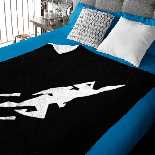 Rocket Man Baby Blankets