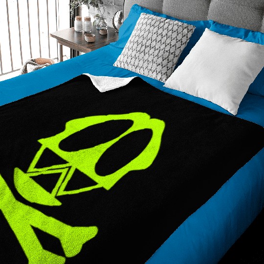 Silly Crossbones Baby Blankets