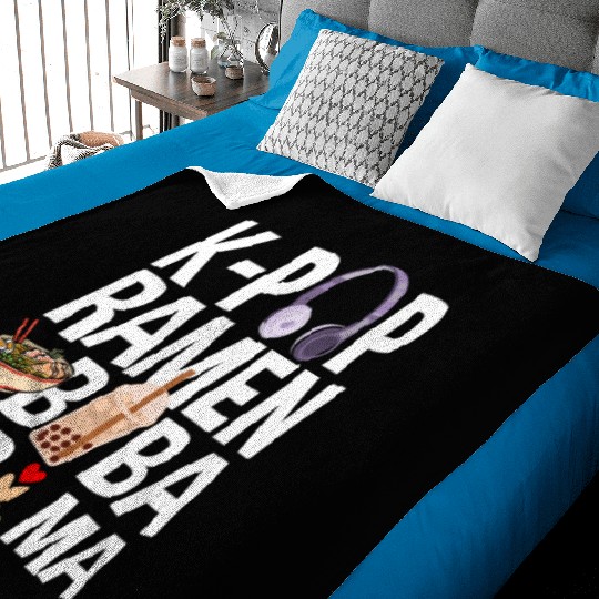 K-Pop K-Drama Korean Pop Music Baby Blankets