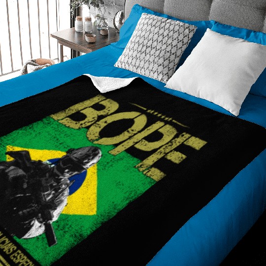 BOPE Brazil Police Special Forces Baby Blankets