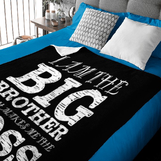 Big Brother Boss Baby Blankets