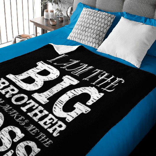 Big Brother Boss Baby Blankets