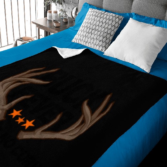 Deer Hunting Deer Hunter Hunting Season Buck Hunt Baby Blankets