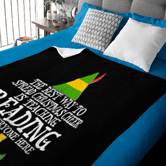 Spread Christmas Cheer Teaching Reading Teacher El Baby Blankets