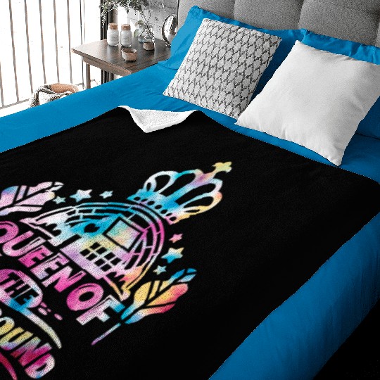 Queen of The Playground Back to School Baby Blankets