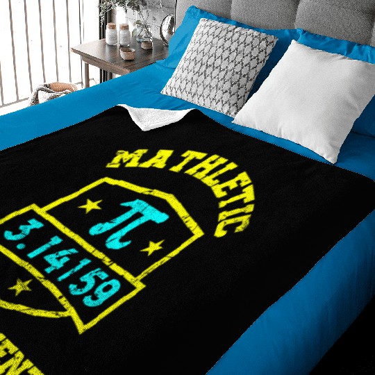 Mathletic Department Funy Math Teacher Student Pi Baby Blankets