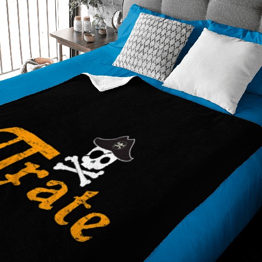 Math Pirate Baby Blankets Pi Day Baby Blankets