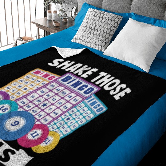 Bingo Card Game Grandma Bingo Player Bingo Cards Baby Blankets