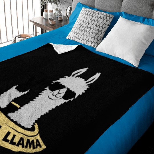 floor hole peace llama Baby Blankets