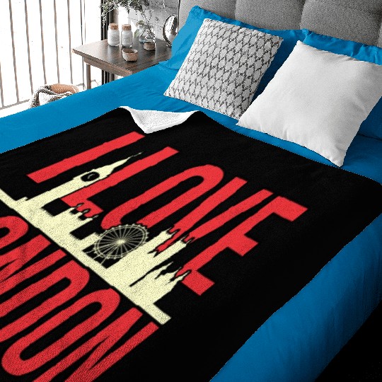 London Funny Gift Idea Baby Blankets