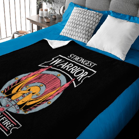 Thor Father Teutons Baby Blankets