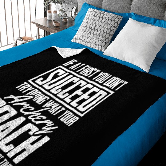 Archery Archer Bowman Baby Blankets