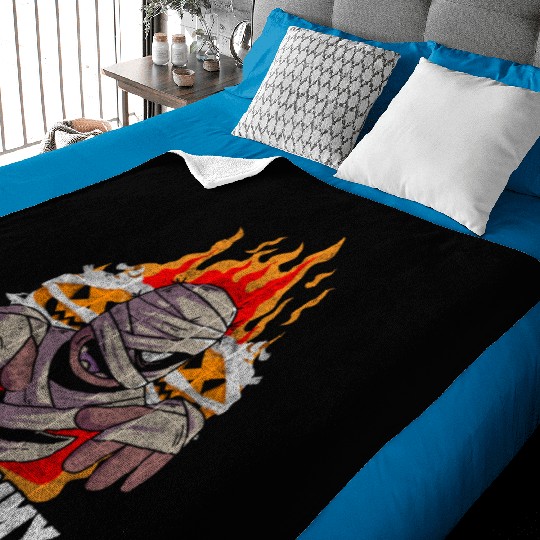 Pharaoh Halloween Undead Baby Blankets