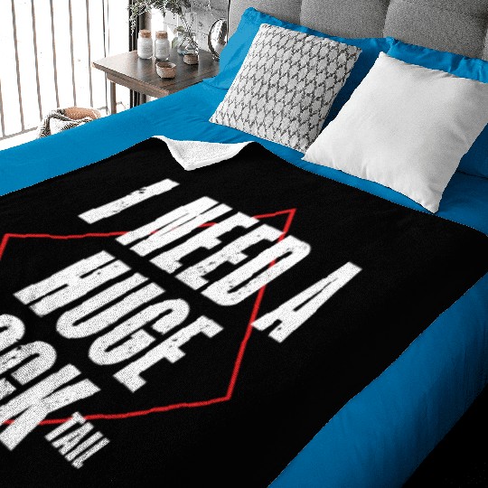 I Need A Huge Cocktail | Bourbon Drinker Baby Blankets |