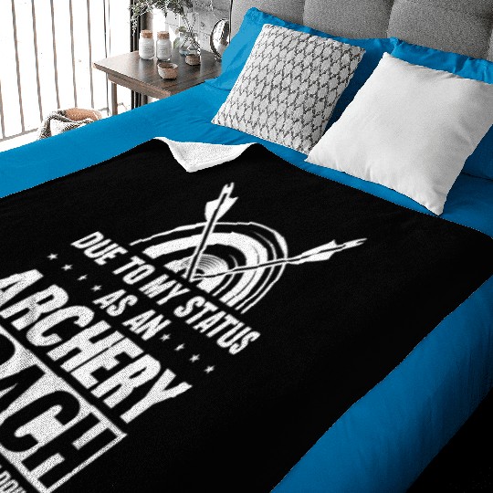 Archery Archer Bowman Baby Blankets