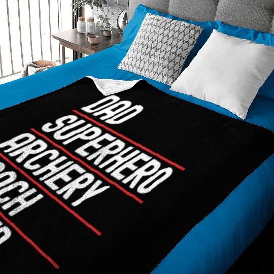 Archery Archer Bowman Baby Blankets