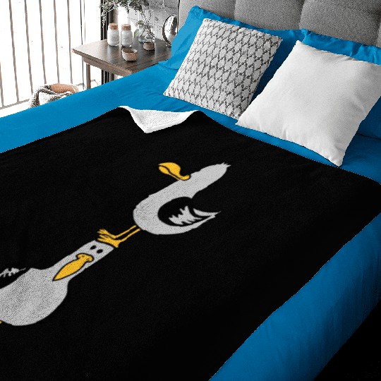 seagull team 2 friends Baby Blankets