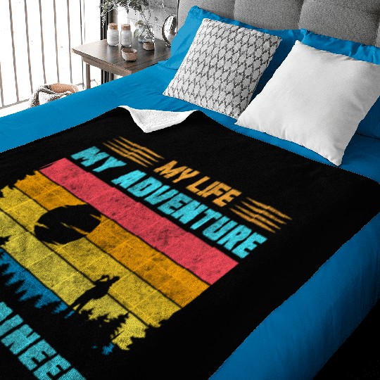 Mountaineering Nature Summit Mountains Baby Blankets