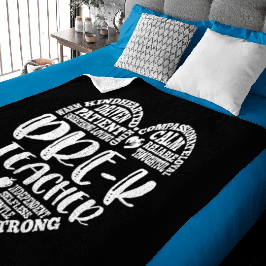 Pre K teacher, prek teacher, pre-k Baby Blankets