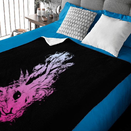 Rabbit StreetStyle - Pink Baby Blankets