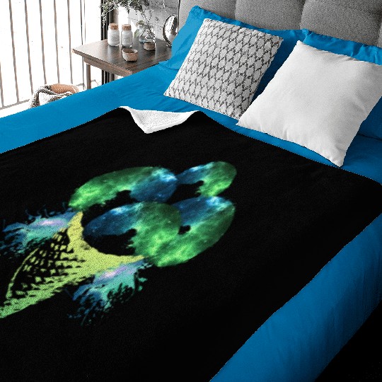 Cosmos Ice Cream - V1 Galaxy Baby Blankets