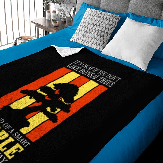 Bonsai Nature Gardener Baby Blankets