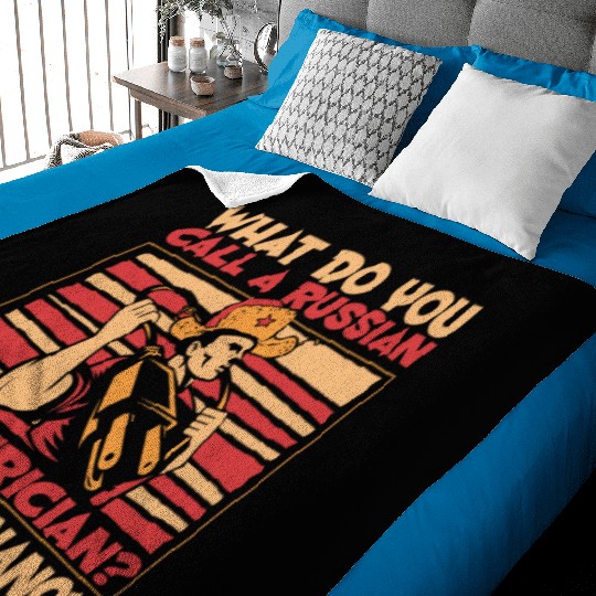 Electrician Electrical Engineer Lineman Baby Blankets