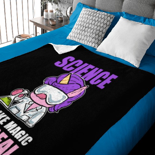 It's Like Magic Science Teacher Gift Baby Blankets
