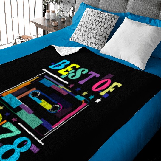 Best Of 1978 | Birthday Baby Blankets | Birthday Retro