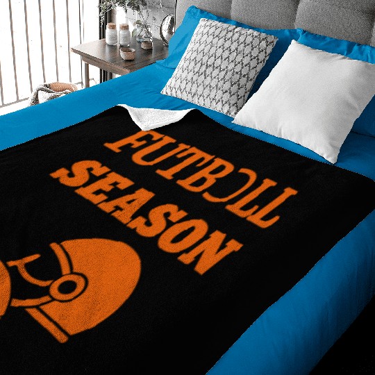 Football Season design Baby Blankets