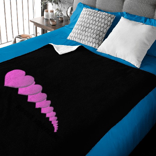 Sweet Valentine Logo Funny Baby Blankets