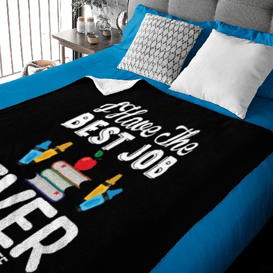 Teacher Life Baby Blankets