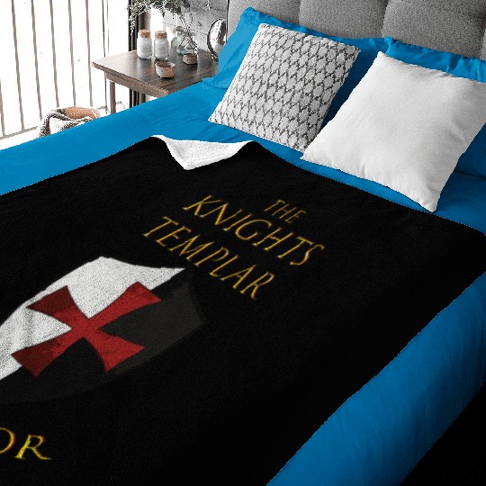 Knights Templar Christian Religious Warrior Oath Baby Blankets