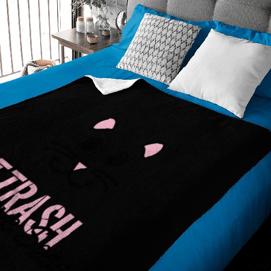 Eat Trash Have Sass Possum Baby Blankets