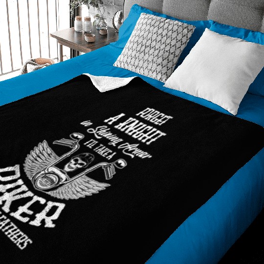 Biker Biker, Dirt, Bike, Skull, Skeleton Baby Blankets