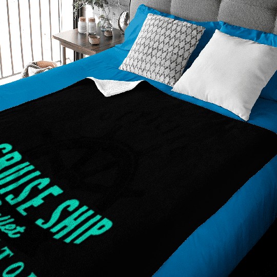 Funny Cruise Ship Buffet Inspector Partners Baby Blankets