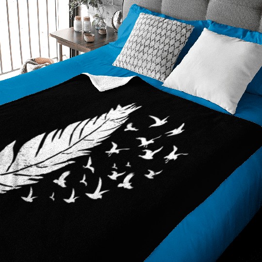 Bird Lover Birdwatching Bird Whisperer Baby Blankets