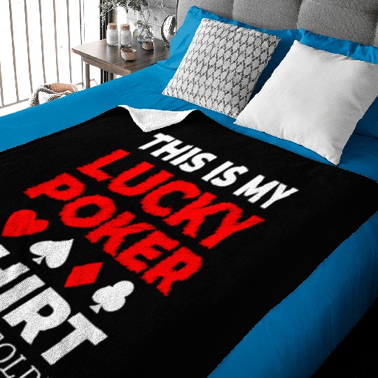 Card Game Blackjack Win Play Baby Blankets