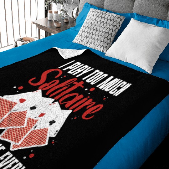 Poker Blackjack Playing Cards Regulars' Table Baby Blankets