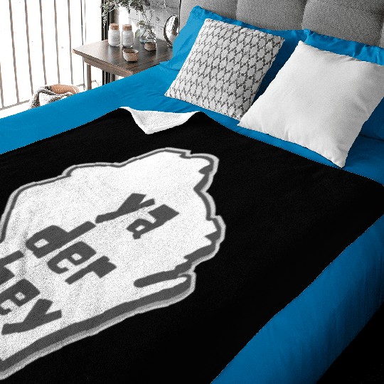 Ya der hey - Wisconsin speak Baby Blankets