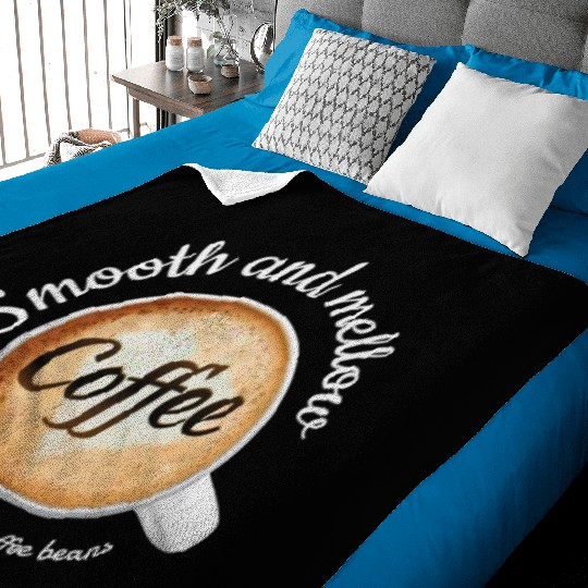 Latte Artist Coffee Lover Baby Blankets
